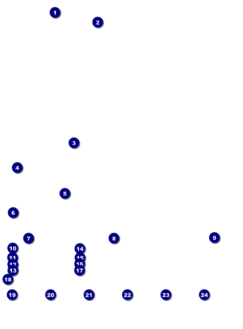Football Green Image Flyer Front Field Markers