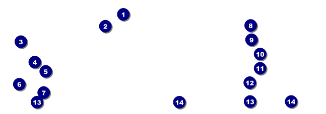 All Purpose Chalkboard Black and White Raffle Ticket Front Field Markers