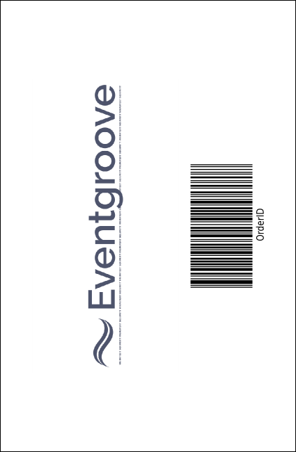 Fall Leaves Drink Ticket Product Back