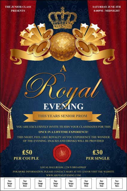 Royal Logo Poster Product Front