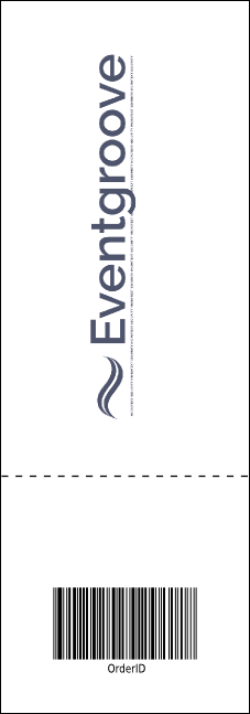 Rugby Tournament Event Ticket Product Back