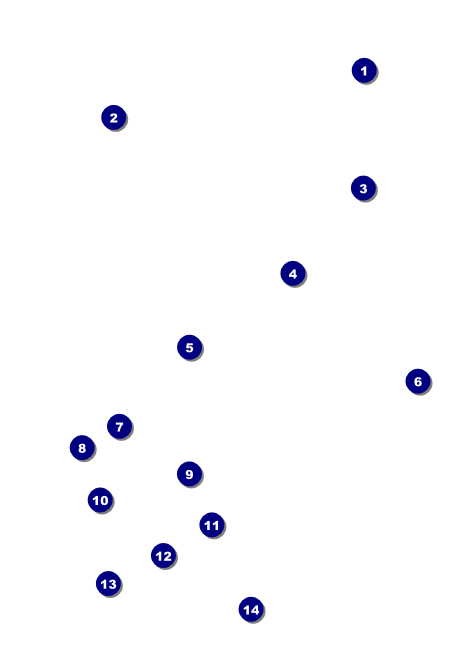 MMA The Fight Night Invitation Front Field Markers