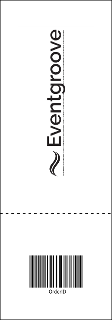 Fundraising Hands Event Ticket Product Back
