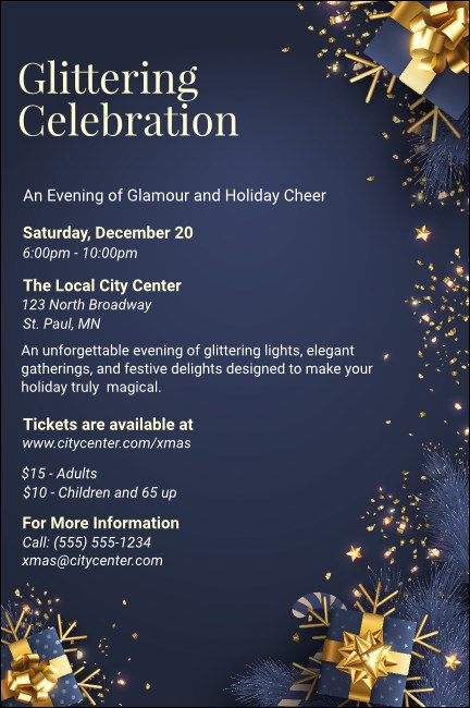 Glittering Celebration Poster