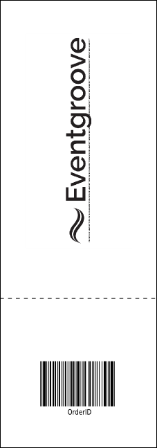 Car Racing Event Ticket Product Back