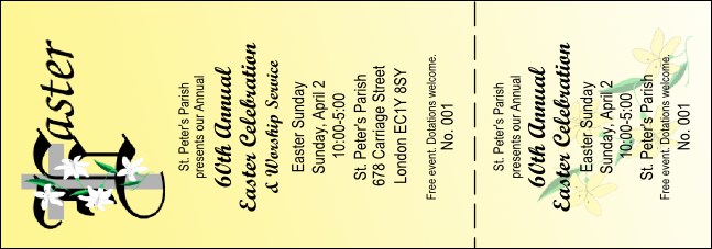 Easter General Admission Ticket 002 Product Front