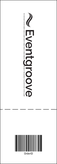 LGBT Pride Event Ticket Product Back