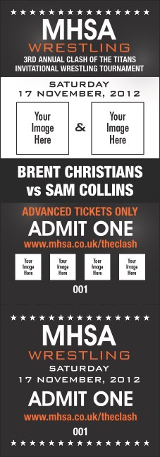 Versus All-Purpose Event Ticket (Black) Product Front