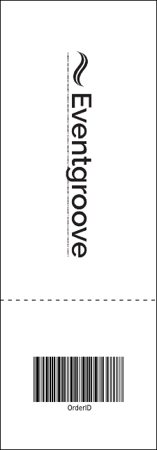 Paper Tree Event Ticket Product Back