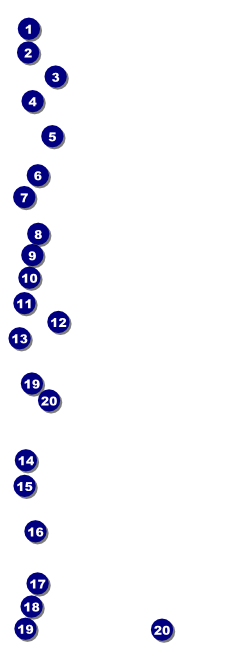 Paper Tree Event Ticket Front Field Markers