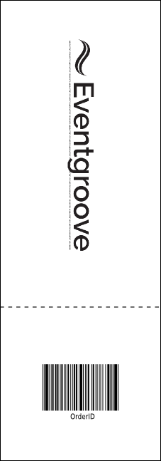 Hanukkah Abstract Event Ticket Product Back