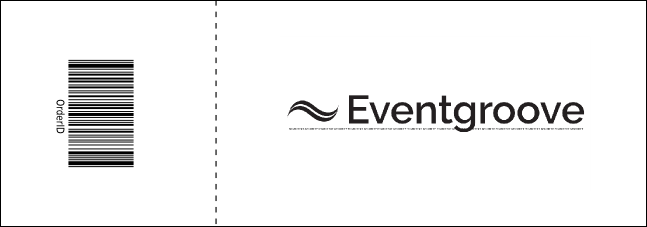 Colour Circles Event Ticket Product Back