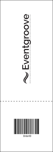 Holiday Ornament Event Ticket Product Back